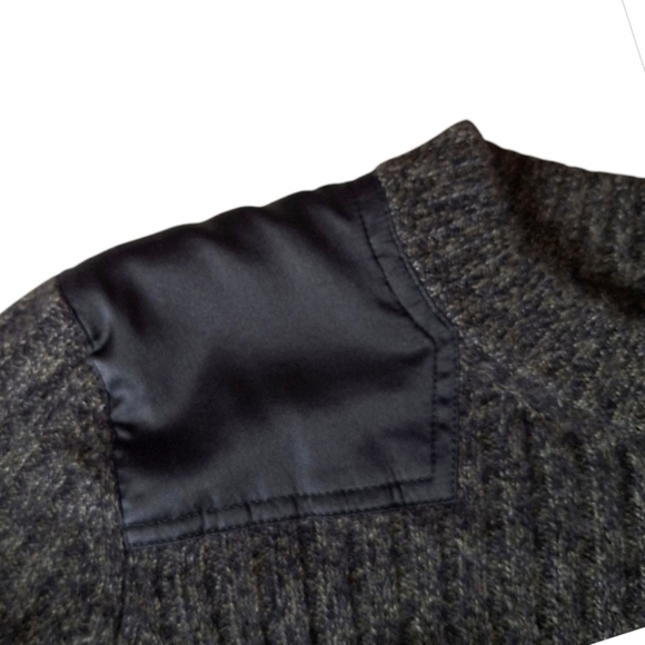 Rag & Bone Cashmere Ribbed Crewneck Sweater Indie Green Scandi Girl XS - Picture 6 of 8